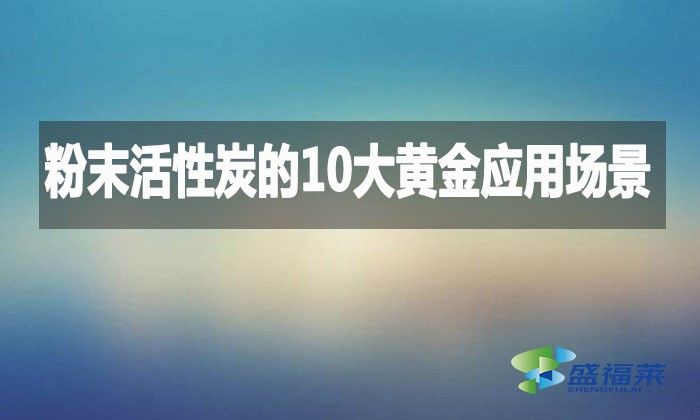 粉末活性炭的10大黃金應(yīng)用場(chǎng)景，環(huán)保行業(yè)都在用!